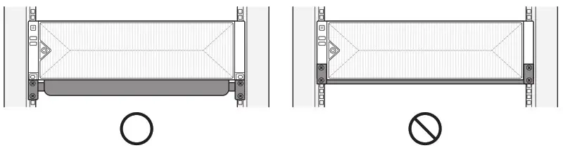Hanwha Techwin PRN 1610B2 Network Video Recorder - Precautions when Selecting Shelves 1