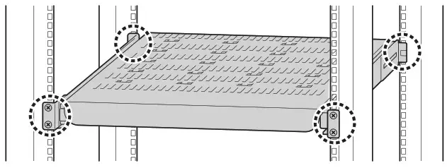 Hanwha Techwin PRN 1610B2 Network Video Recorder - Precautions when Selecting Shelves 2