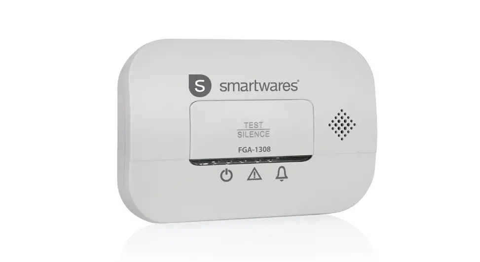 Smartwares Fga-1308 Carbon Monoxide Alarm Instruction Manual