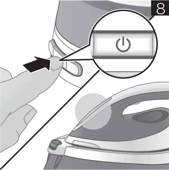 PHILIPS GC7800 series Compact Steam Generator Iron -- 8