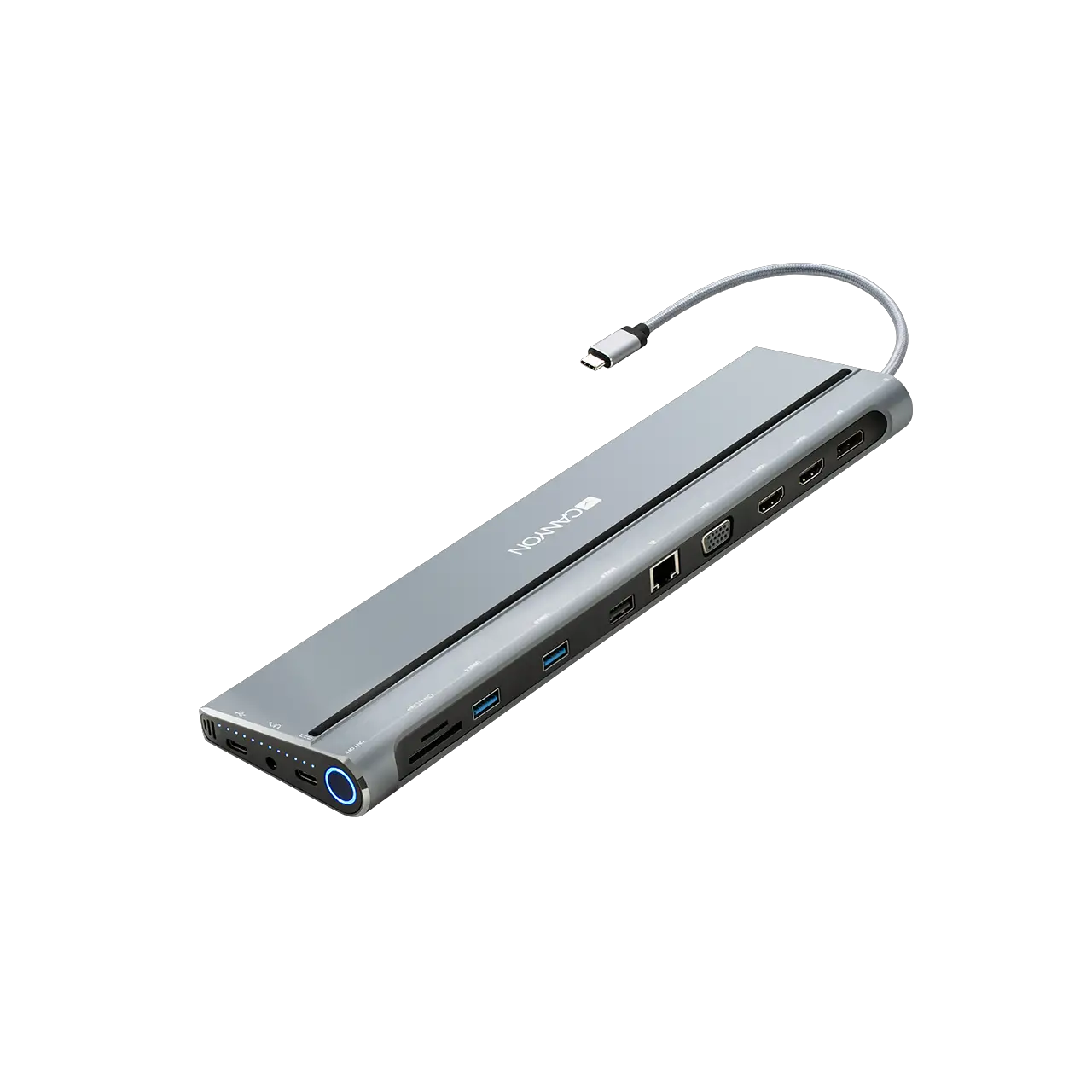 Canyon Cns-hds09b Type C 14 Port Hub User Guide Canyon Cns-hds09b Type C 14 Port Hub User Guide