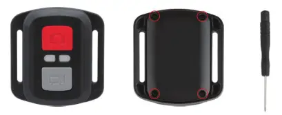 DRAGON TOUCH Vision 4 Lite Anti Shake Waterproof Action Camera - CR2032 BATTERY REPLACEMENT FOR REMOTE