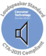 Loudspeaker standard CTA-2031 Compliant Logo