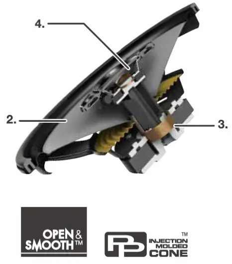 Pioneer TS-A682F 4-Way Speaker - Features Overview