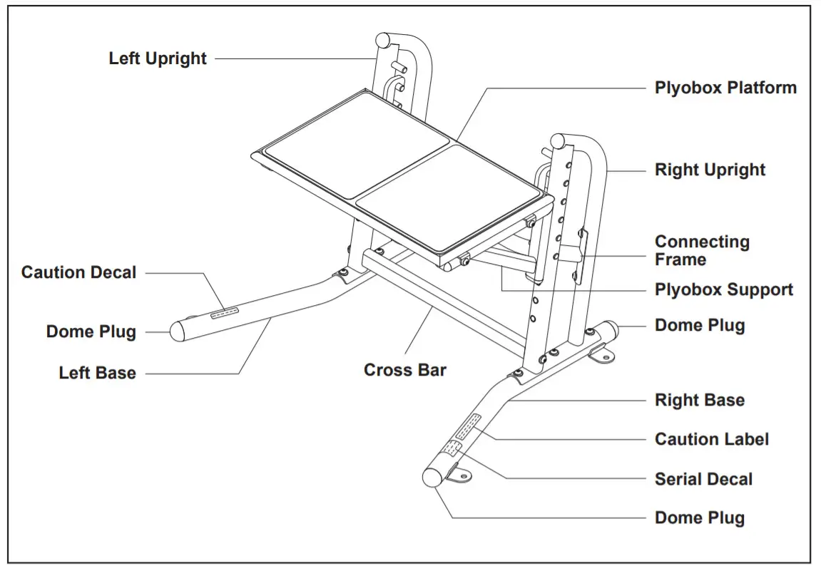STAMINA Outdoor Fitness Adjustable Plyo Box-BEFORE YOU BEGIN