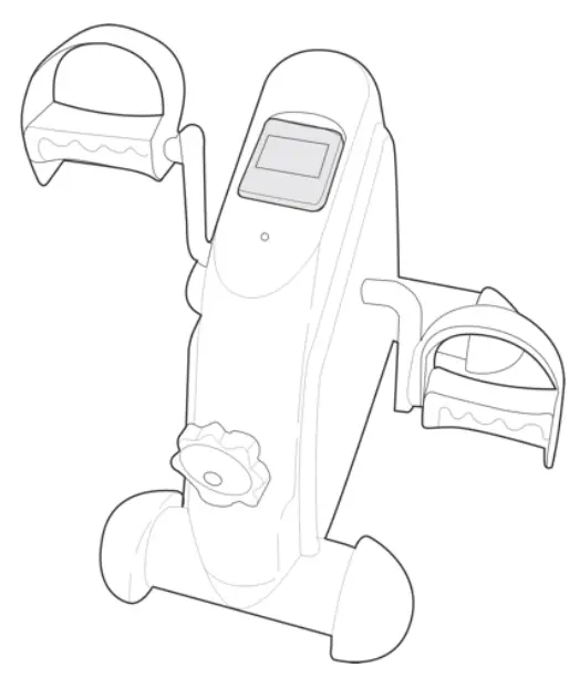 Kogan Under Desk Mini Pedal Bike Exerciser - FUNCTIONS