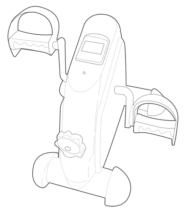 Kogan Under Desk Mini Pedal Bike Exerciser