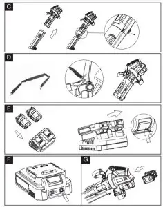 YARD FORCE LB C20 40V Cordless Blower -figure 4