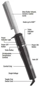 CONAIR InfinitiPRO Straightening Comb 2017NR --Get to Know Y