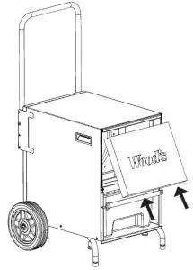 Woods WCD2 Pro Professional Dehumidifier - Filter replacement