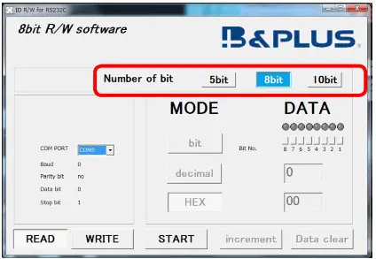 B PLUS 5810 Bit System ReaderWriter - How to use IDRWUSB 2