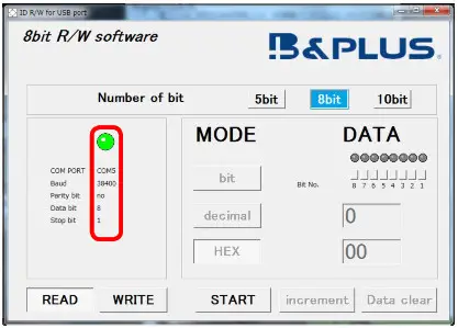 B PLUS 5810 Bit System ReaderWriter - How to use IDRWUSB 3