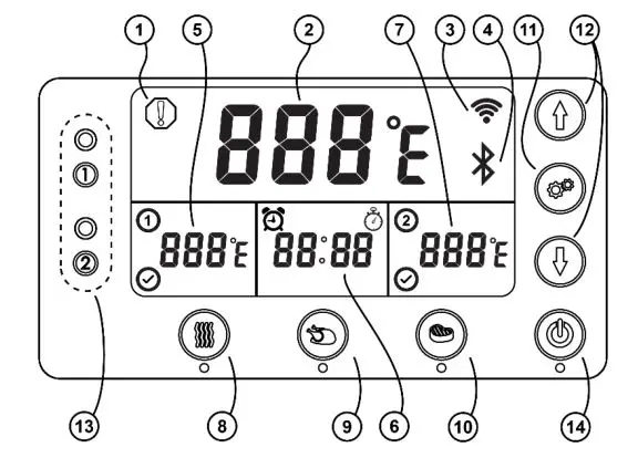 Broil King 494051 Crown Pellet 500 400 Smoker and Grill BBQ - DIGITAL CONTROL