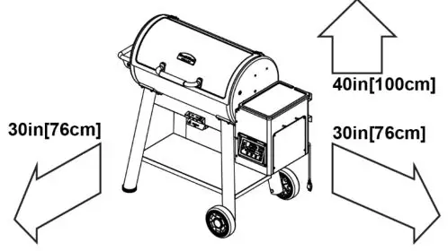 Broil King 494051 Crown Pellet 500 400 Smoker and Grill BBQ - overview