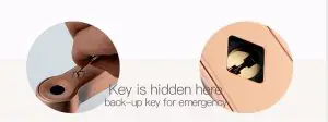 selockey S1580 Fingerprint Lock -Emergency mechanical key management