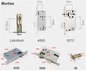 selockey S1580 Fingerprint Lock- Mortise