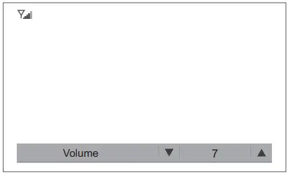 Voyager WVSXM70 WVSXM70CV Digital Wireless Observation Monitor Instruction Manual - Function for Speaker Volume Control