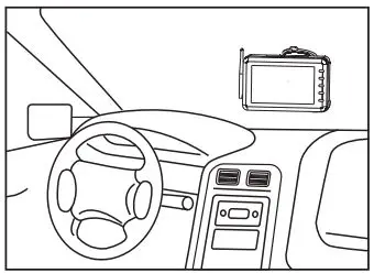 Voyager WVSXM70 WVSXM70CV Digital Wireless Observation Monitor Instruction Manual - INSTALLING THE MONITOR