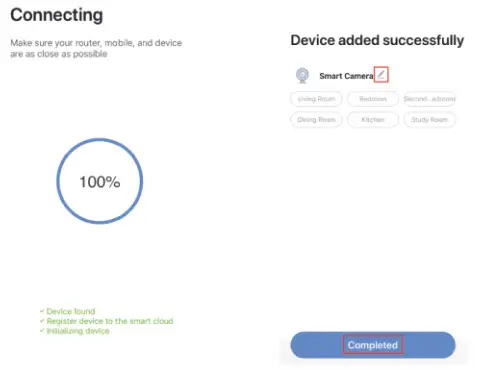 mirabella genio Snap 8S Wifi Camera - Pairing the camera using Mirabella Genio App 6