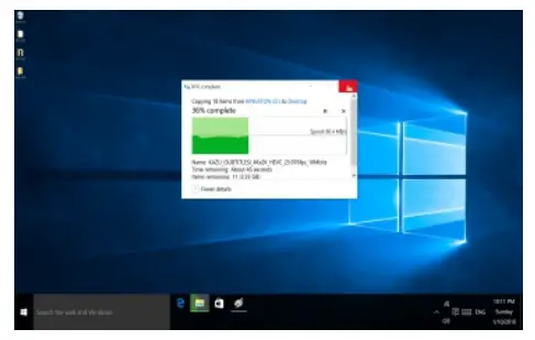 NUGENS NC Mini PC Stick - power on 2