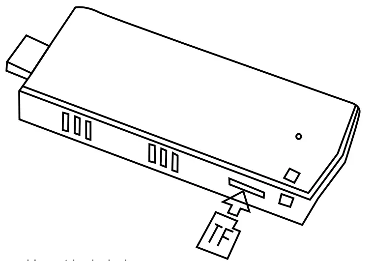 NUGENS NC Mini PC Stick -sd card port