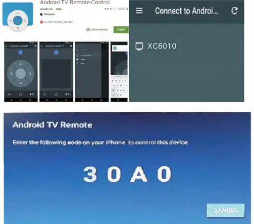 CONCORD Media Player with Voice Assist -Android tv remote control