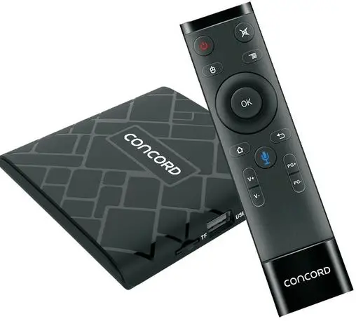 Concord Media Player With Voice Assist Instruction Manual