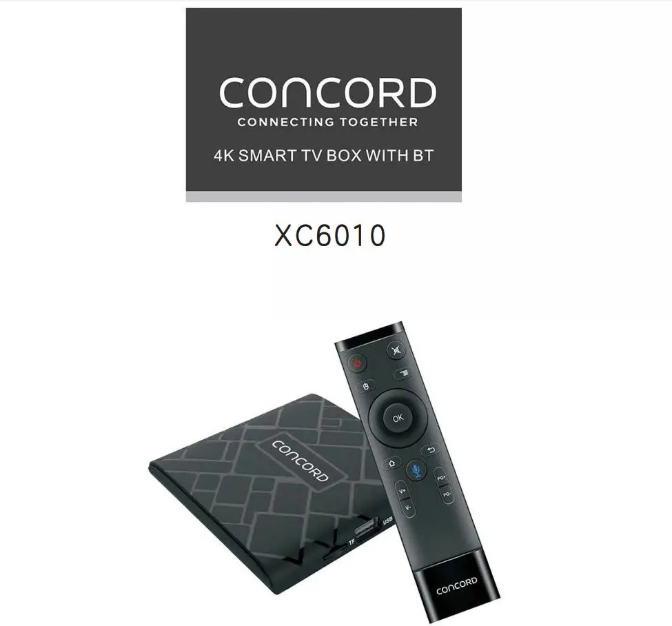 CONCORD Media Player with Voice Assist