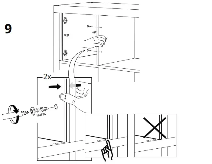 IKEA KALLAX Insert with Glass Door - Prodact overview 12