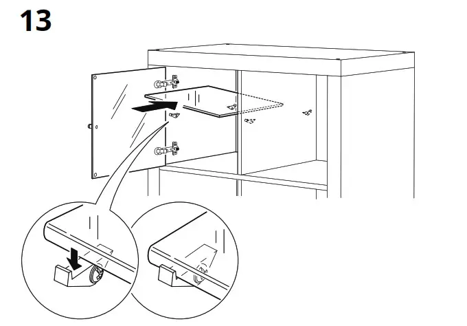 IKEA KALLAX Insert with Glass Door - Prodact overview 16