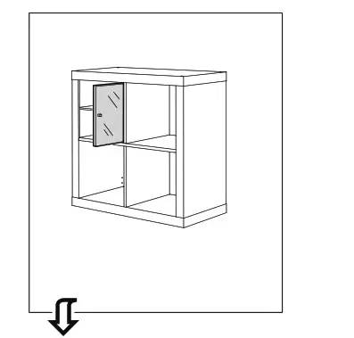 IKEA KALLAX Insert with Glass Door - Prodact overview 19