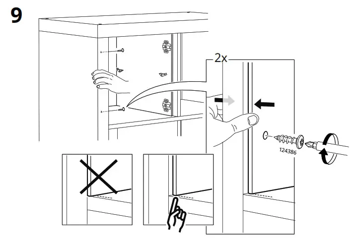 IKEA KALLAX Insert with Glass Door - Prodact overview 29