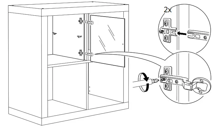IKEA KALLAX Insert with Glass Door - Prodact overview 31