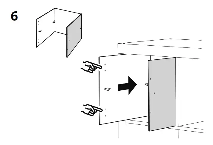 IKEA KALLAX Insert with Glass Door - Prodact overview 9