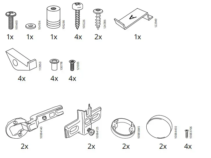 IKEA KALLAX Insert with Glass Door - Prodact overview