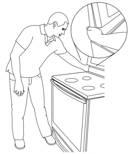 AquaLift W11432242A Freestanding Electric Range - Engaged