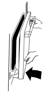 AquaLift W11432242A Freestanding Electric Range - Insert both hanger