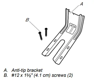 AquaLift W11432242A Freestanding Electric Range - Parts supplied