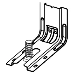 AquaLift W11432242A Freestanding Electric Range - bracket 2