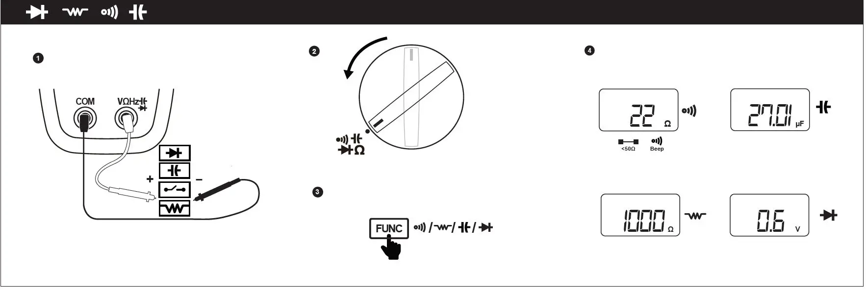 MASTECH MS2026R Digital Clamp Meter-6