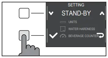 RI8699 Gaggia Magenta Plus - Time