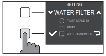 RI8699 Gaggia Magenta Plus - Water filter