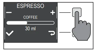 RI8699 Gaggia Magenta Plus - button14