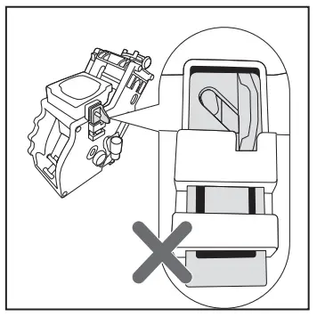 RI8699 Gaggia Magenta Plus - lower position