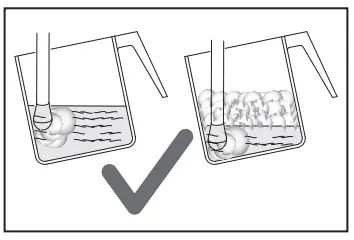 RI8699 Gaggia Magenta Plus - milk correctly