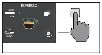 RI8699 Gaggia Magenta Plus - selection