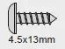 screw 13mm