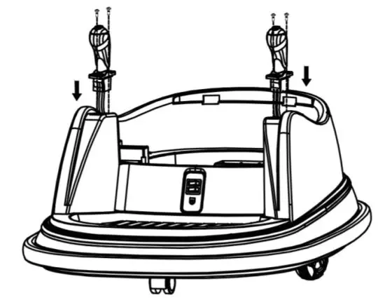 COSTWAY TQ10059 6V Kids Ride Electric Riding Bumper Car - figure 4
