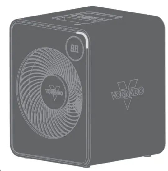 VORNADO VMH505 Whole Room Vortex Heater - figure 4