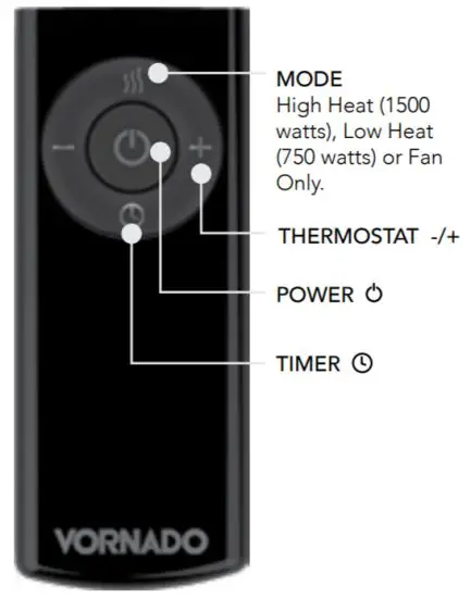 VORNADO VMH505 Whole Room Vortex Heater - figure 5